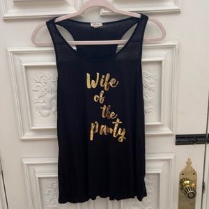 Bachelorette Tank - Size M